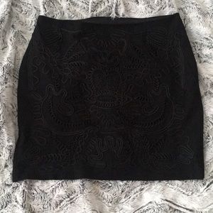 ✨Detailed Black Mini Skirt